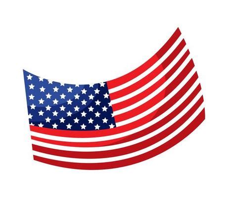 Usa Flag Outline Vector Art, Icons, and Graphics for Free Download