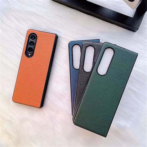 Funda De Piel Para Samsung Z Fold Cellb B