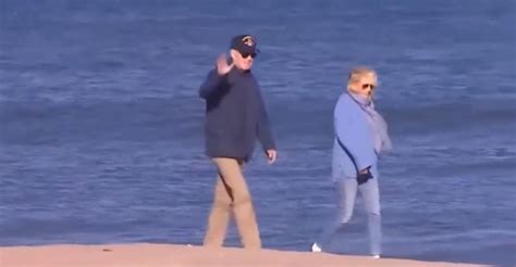 Joe Biden Wanders Beach, Ignores Questions About American Hostages In ...