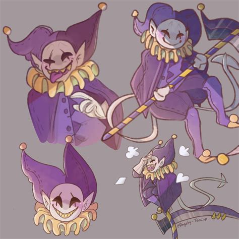 Jevil Tumblr A Tale Down Under Undertale Fanart Runes Art | Hot Sex Picture