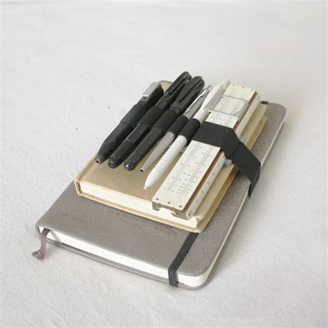 Moleskine Pen Holder Journal Band Felt And Elastic For A5