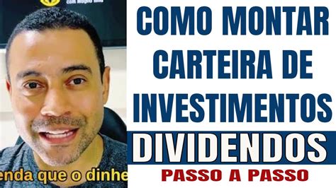 Como Montar Uma Carteira De Investimentos Para Geração De Renda Passiva