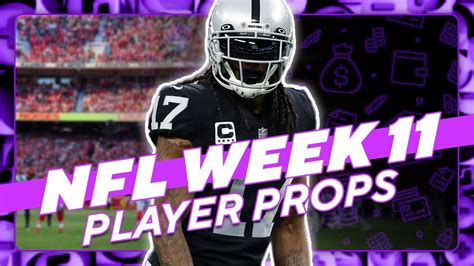 NFL Week 11 Player Prop BEST BETS Free Picks Odds The Early Edge