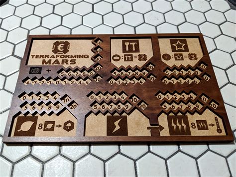 Github Cophus Terraforming Mars Board Pattern For Making 2 Layer Laser Cut Player Boards For