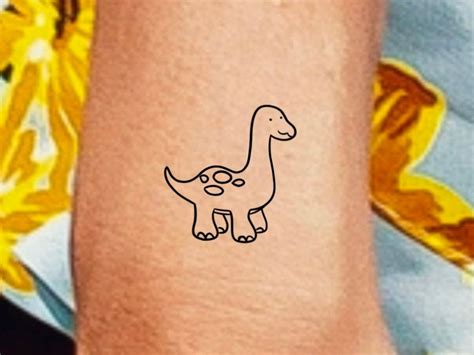 Details More Than Outline Small Dinosaur Tattoo Best In Cdgdbentre