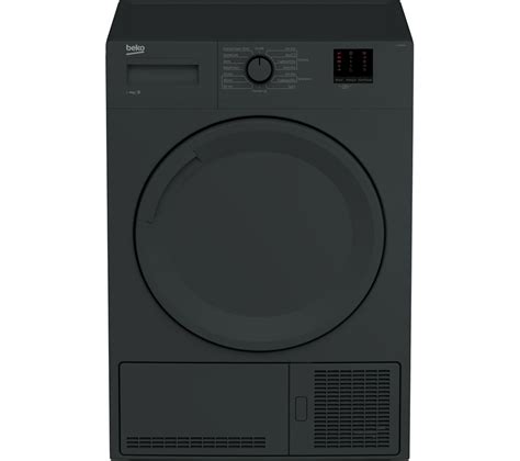 Buy Beko Dtbc A Kg Condenser Tumble Dryer Anthracite Free