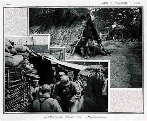 Abris Et Tranch Es De Nos Poilus Pendant La Grande Guerre Grande