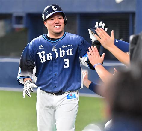 【西武】山川穂高、苦手山本から超特大36号ソロ「何年も打てていなかった」昨季16打数1安打 プロ野球写真ニュース 日刊スポーツ