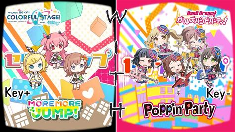 【プロセカ×ガルパ】セツナトリップ 一緒に歌わせてみた！key調整有りmore More Jump With Poppinparty