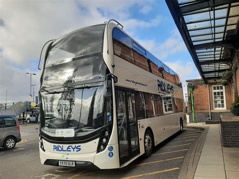 YX70OLR Ridleys ADL Enviro 400MMC In Nuneaton YX70 OLR Was Flickr