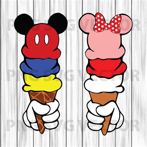 Ice Cream Svg Mickey Ice Cream Svg Funny Ice Cream Svg