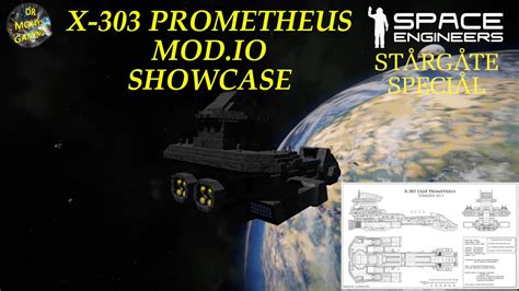 Space Engineers Stargate Build Usaf X Prometheus Mod Io Showcase