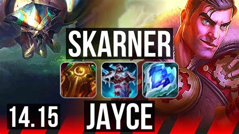 SKARNER Vs JAYCE TOP 8 2 17 66 Winrate VN Master 14 15 YouTube