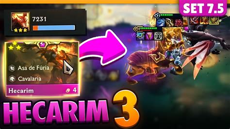 Hecarim Muito Controle Teamfight Tactics Tft Br Set Youtube