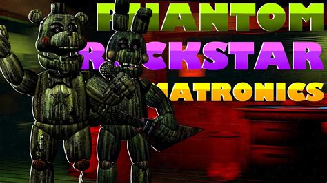 Fnaf Speed Edit Phantom Rockstar Animatronics Part 1 Youtube