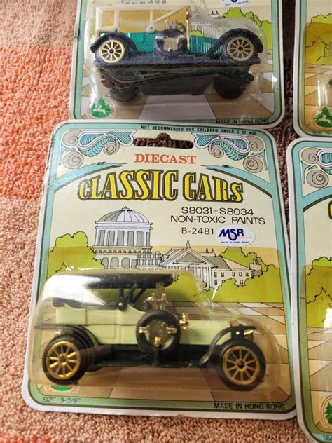 Vintage Diecast Classic Cars Collection - Etsy