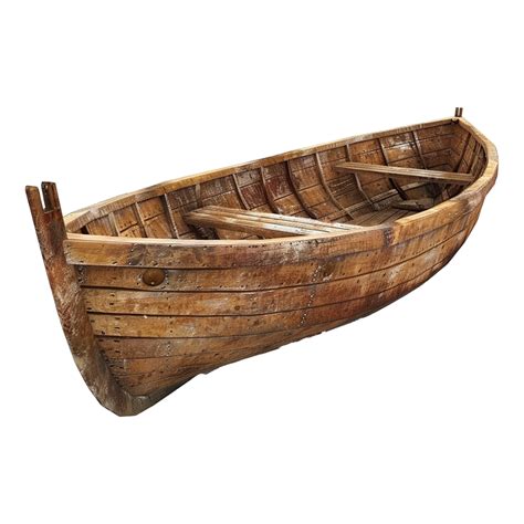 Wooden boat isolated on transparent background 48411301 PNG