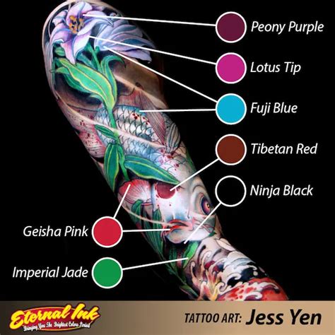 Mejores Tintas Para Tatuajes A Color Gu A Definitiva