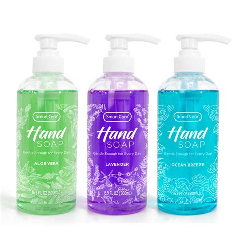 Liquid Hand Soap | 3-Pack Assortment – Smart Care