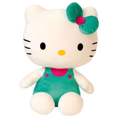 Hello Kitty Bamse Grøn 30cm Hello Kitty Bamser 22867A Shop eurotoys dk