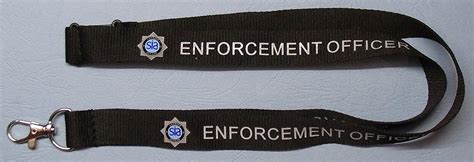 Enforcement Officer Sia Neck Lanyard Uk Stationery