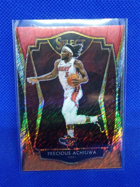 Panini Select Premier Shimmer Prizm Rookie Precious Achiuwa