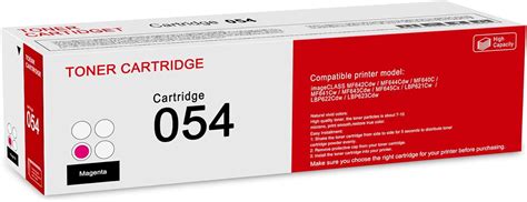 Amazon 1 Pack 054 3022C001 Magenta Toner Cartridge Compatible CRG