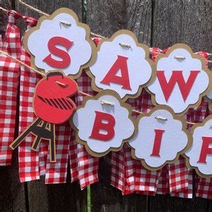 Babyq First Birthday Decorations Banner Bun In The Oven Burgers On The