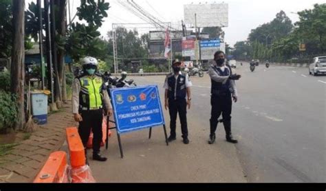 Kota Tangerang Perpanjang Psbb Hingga Mei Ini Alasannya