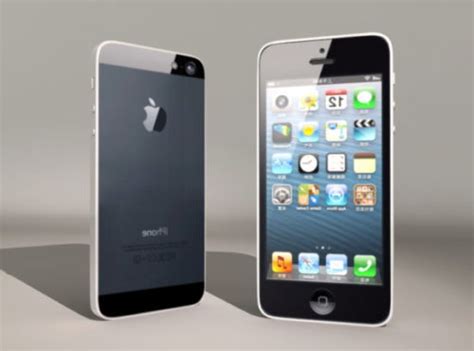 Apple Iphone 5 Plus 3D Model - .Ma, Mb - 123Free3DModels