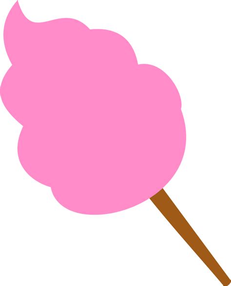 Fluffy Cotton Candy Flat Royalty Free Vector Image Clip Art Library