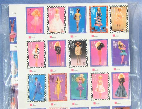 X Mattel Barbie Trading Cards Collector Poster For Sale Online