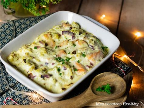 Gratin De Chou Romanesco Au Saumon Sans Gluten