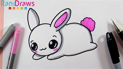 Conejos Faciles De Dibujar Como Dibujar Un Conejo Kawaii Paso A Paso