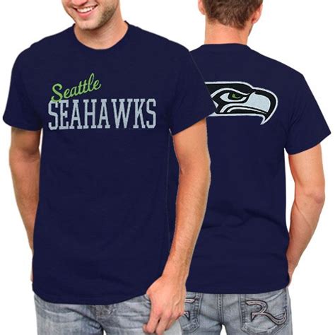 Seattle Seahawks Game Day T-Shirt - Navy Blue