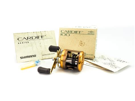 Boxed Shimano Cardiff 100 Multiplying Reel Vintage Fishing Tackle
