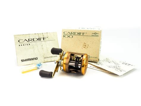 Boxed Shimano Cardiff Multiplying Reel Vintage Fishing Tackle