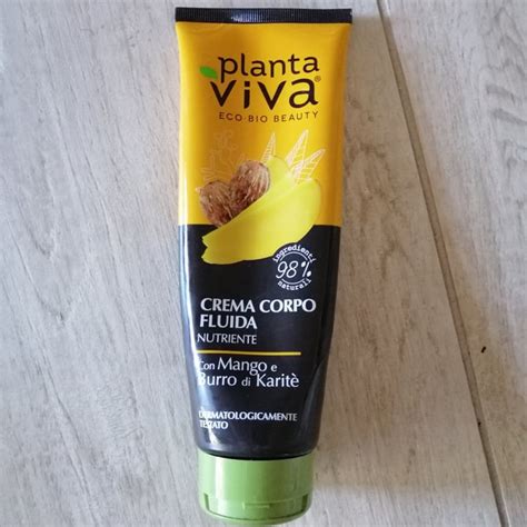 Planta viva Crema corpo fluida con mango e burro di karité Review