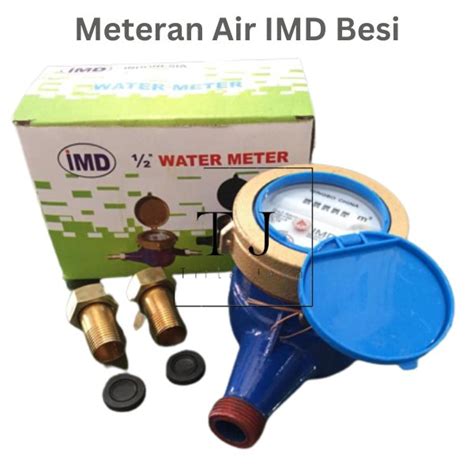 Jual Meteran Air Besi IMD 1 2 SNI Water Meter Meteran PDAM PAM Flow