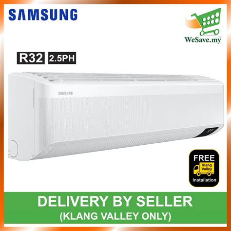 Samsung AR24TYEAJWKNME 2 5hp WindFree Premium Plus Air Conditioner