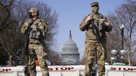 National Guard Mission To Provide Security At Capitol Ending