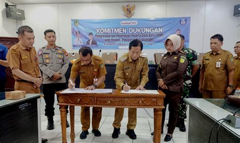 Pemkab Barut Tandatangani Mou Komitmen Ppdb Tahun Lintasnews