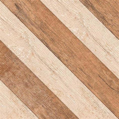 Wood Strips Choco 400x400 Mm Matt Finish Johnson Endura Vitrified Tile