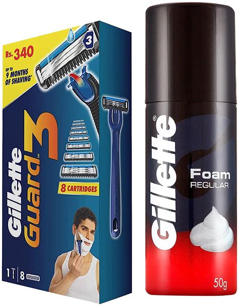 Buy Gillette Guard Single Razor With Blades Pack Gillette Classic