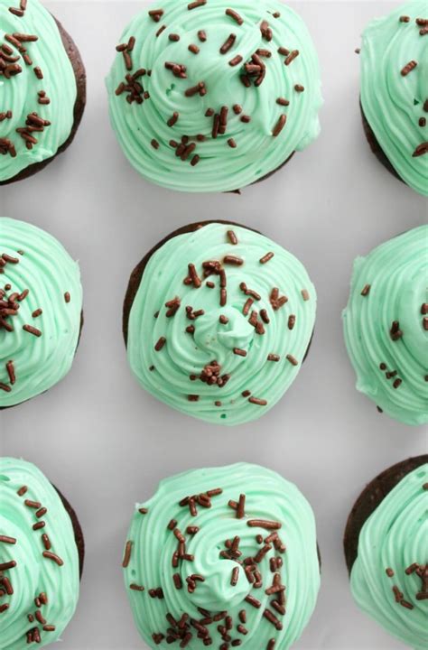 Gluten Free Mint Chocolate Cupcakes Vegan Allergy Free