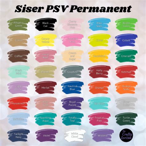 Siser Permanent Psv — The Crafty Lorisan