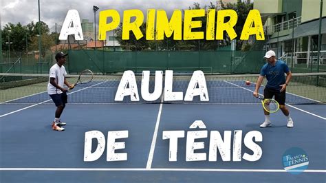 A Sua Primeira Aula De T Nis Falasca Tennis Youtube