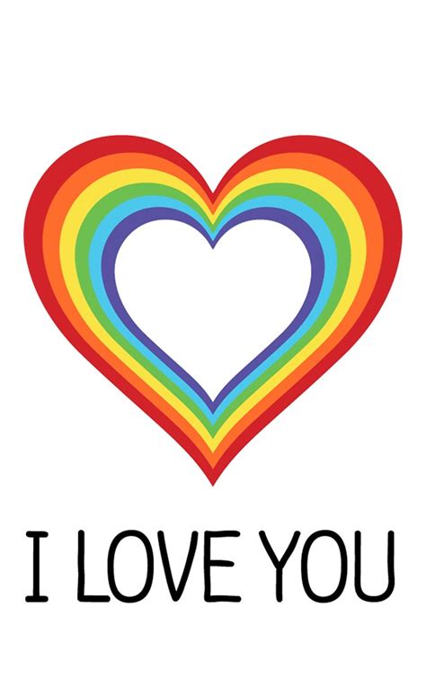 loved  rainbow love  bag tags