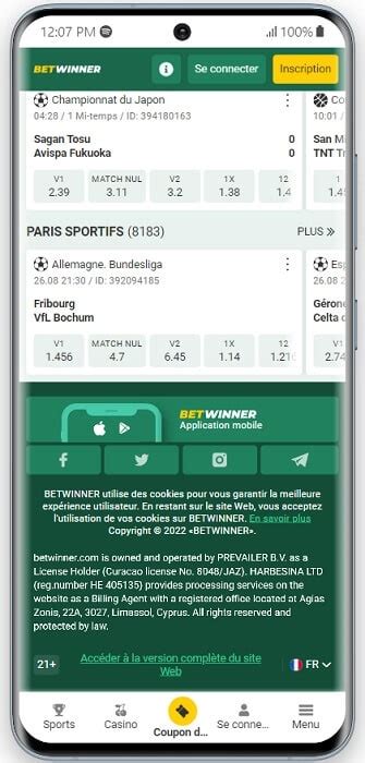 BetWinner APK Télécharger l application mobile BetWinner