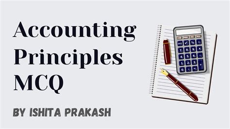 Accounting Principles Mcq Youtube